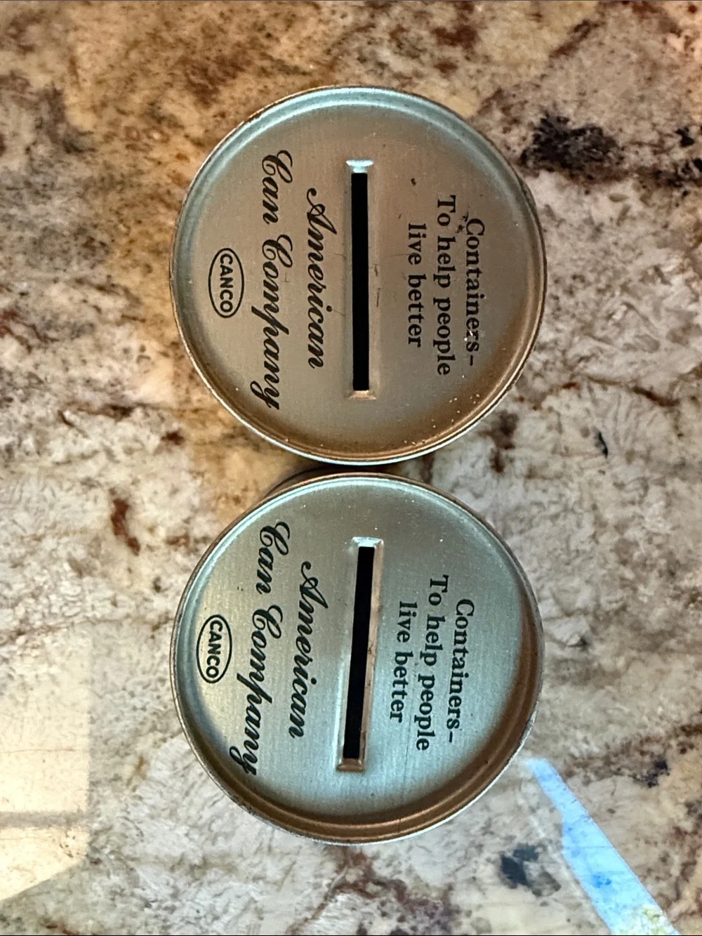 Vintage CANCO National Archives Washington DC Declaration of Independence Tin Co